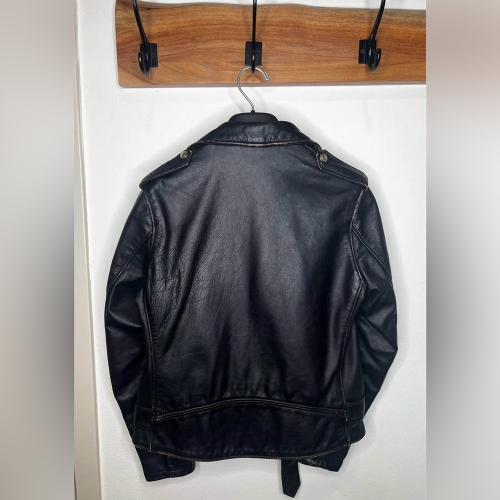 Schott NYC Women's Hand Vintaged
Cowhide Perfecto Jacket - Picture 2 of 7